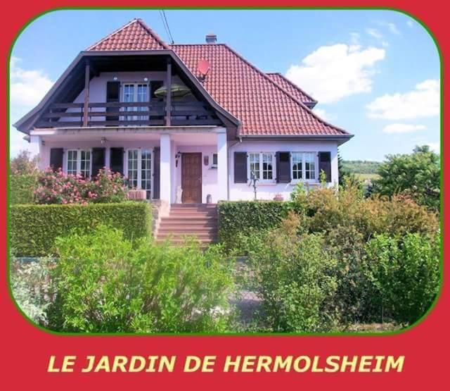 מוציג Gite Le Jardin De Hermolsheim. Alsace Tres Spacieux מראה חיצוני תמונה